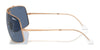 Ray-Ban WINGS III RB3897 Sunglasses | Size 136 / Arista Gold №001/71 / Dark Green (3N 14.0%)