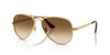 Ray-Ban AVIATOR MAX RB3925 Sunglasses / Arista Gold №001/51 / Clear Gradient Brown (2N 30.5%) / Size 58