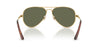 Ray-Ban AVIATOR MAX RB3925 Sunglasses / Arista Gold №001/R5 / Blue (3N 10.7%) / Size 58