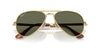 Ray-Ban AVIATOR MAX RB3925 Sunglasses / Arista Gold №001/R5 / Blue (3N 10.7%) / Size 58