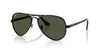 Ray-Ban AVIATOR MAX RB3925 Sunglasses / Black №002/31 / Green (3N 13.2%) / Size 58