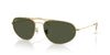Ray-Ban RB3945 Sunglasses / Legend Gold №919631 / Green (3N 13.2%) / Size 60