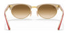 Ray-Ban CLUBMASTER OVAL RB3946 Sunglasses | Size 52 / Red №130851 / Light Brown Gradient (2N 30.5%)