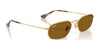 Ray-Ban RB3947 Sunglasses / Arista Gold №001/33 / Brown (3N 14.6%) / Size 54