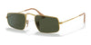 Ray-Ban JULIE RB3957 Sunglasses / Gold №919631 / G-15 Green (3N 13.2%) / Size 49