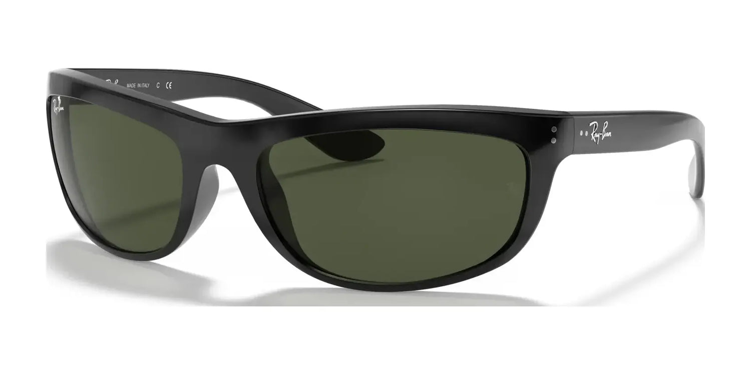 Ray-Ban BALORAMA RB4089 Sunglasses Black / G-15 Green Ray-Ban BALORAMA RB4089 Sunglasses Black / G-15 Green