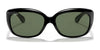 Ray-Ban JACKIE OHH RB4101 Sunglasses | Size 58 / Light Havana №710 / Green (3N 12.9%)