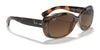 Ray-Ban JACKIE OHH RB4101 Sunglasses | Size 58 / Light Havana №710 / Green (3N 12.9%)