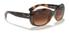 Ray-Ban JACKIE OHH RB4101 Sunglasses | Size 58 / Light Havana №710 / Green (3N 12.9%)