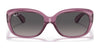 Ray-Ban JACKIE OHH RB4101 Sunglasses | Size 58 / Light Havana №710 / Green (3N 12.9%)