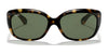 Ray-Ban JACKIE OHH RB4101 Sunglasses | Size 58 / Light Havana №710 / Green (3N 12.9%)