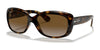 Ray-Ban JACKIE OHH RB4101 Sunglasses | Size 58 / Light Havana №710/T5 / Brown (Polarized) (3P 16.7%)