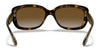 Ray-Ban JACKIE OHH RB4101 Sunglasses | Size 58 / Light Havana №710 / Green (3N 12.9%)