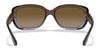 Ray-Ban JACKIE OHH RB4101 Sunglasses | Size 58 / Light Havana №710 / Green (3N 12.9%)