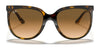 Ray-Ban CATS 1000 RB4126 Sunglasses | Size 57 / Light Havana №710/51 / Light Brown Gradient (2N 30.5%)