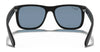 Ray-Ban JUSTIN RB4165 Sunglasses / Black №601/71 / Dark Green (3N 12.9%) / Size 55