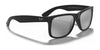 Ray-Ban JUSTIN RB4165 Sunglasses / Black №601/71 / Dark Green (3N 12.9%) / Size 55