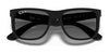 Ray-Ban JUSTIN RB4165 Sunglasses / Black №601/71 / Dark Green (3N 12.9%) / Size 55