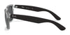 Ray-Ban JUSTIN RB4165 Sunglasses / Black №601/71 / Dark Green (3N 12.9%) / Size 55