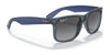 Ray-Ban JUSTIN RB4165 Sunglasses / Black №601/71 / Dark Green (3N 12.9%) / Size 55