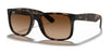 Ray-Ban JUSTIN RB4165 Sunglasses / Havana №710/13 / Dark Brown (3N 16%) / Size 51