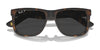 Ray-Ban JUSTIN RB4165 Sunglasses / Black №601/71 / Dark Green (3N 12.9%) / Size 55