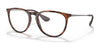 Ray-Ban ERIKA RB4171 Eyeglasses | Size 54 / Havana №865/SB / Clear (0N 89%)