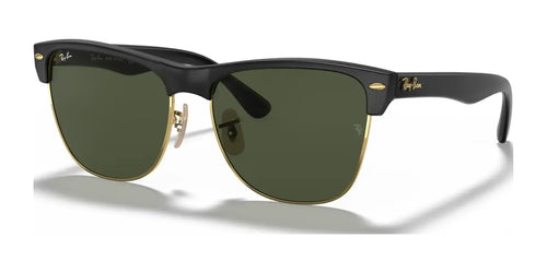 Ray-Ban CLUBMASTER OVERSIZED RB4175 Sunglasses / Size 57 / Black On Gold №877 / G-15 Green (3N 13.2%)