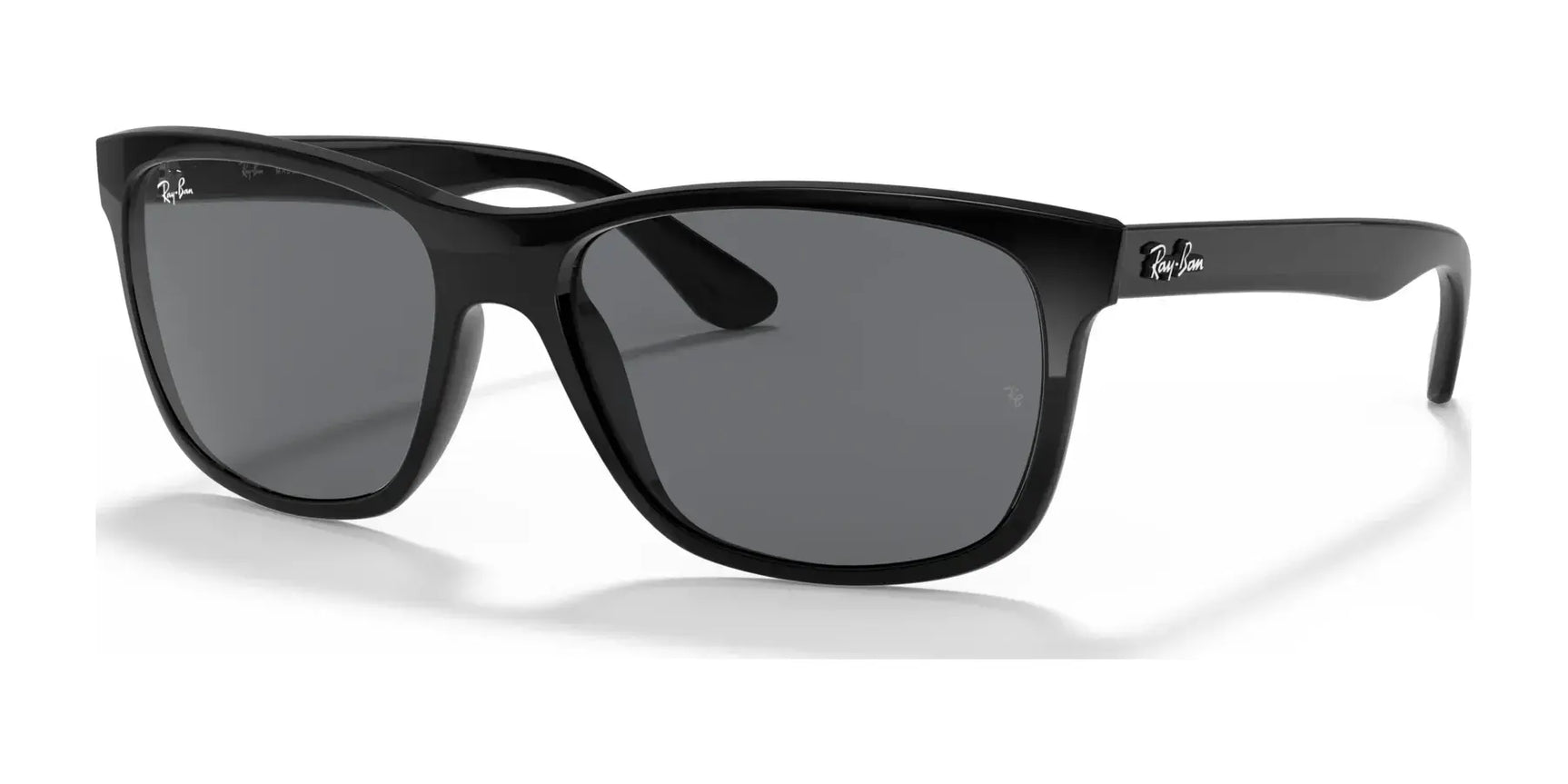 Ray-Ban RB4181 Sunglasses Black / Dark Grey Ray-Ban RB4181 Sunglasses Black / Dark Grey