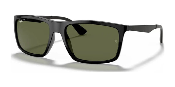 Ray-Ban RB4228 Sunglasses | Size 58 / Black №601/9A / G-15 Green (Polarized)