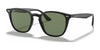 Ray-Ban RB4258 Sunglasses | Size 50 / Black №601/71 / Green (3N 12.9%)