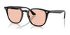 Ray-Ban RB4258F Sunglasses | Size 52 / Black №601/5 / Light Pink (1N 68.6%)