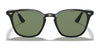 Ray-Ban RB4258F Sunglasses | Size 52 / Black №601/80 / Blue Classic (2N 36.9%)
