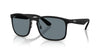Ray-Ban RB4264 Sunglasses | Size 58 / Black №601/J0 / Blue Mirror Gold Gradient (Polarized) (3P 15.1%)