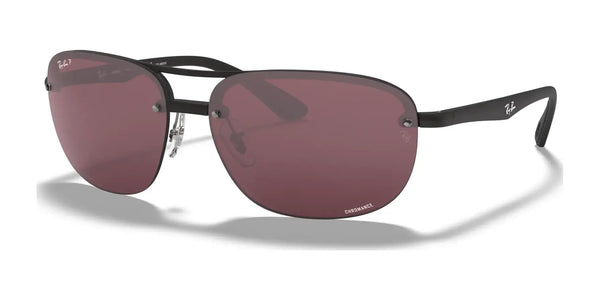 Ray-Ban RB4275CH Sunglasses | Size 63 / Black №601SBC / Violet (Polarized) (3P 14.3%)