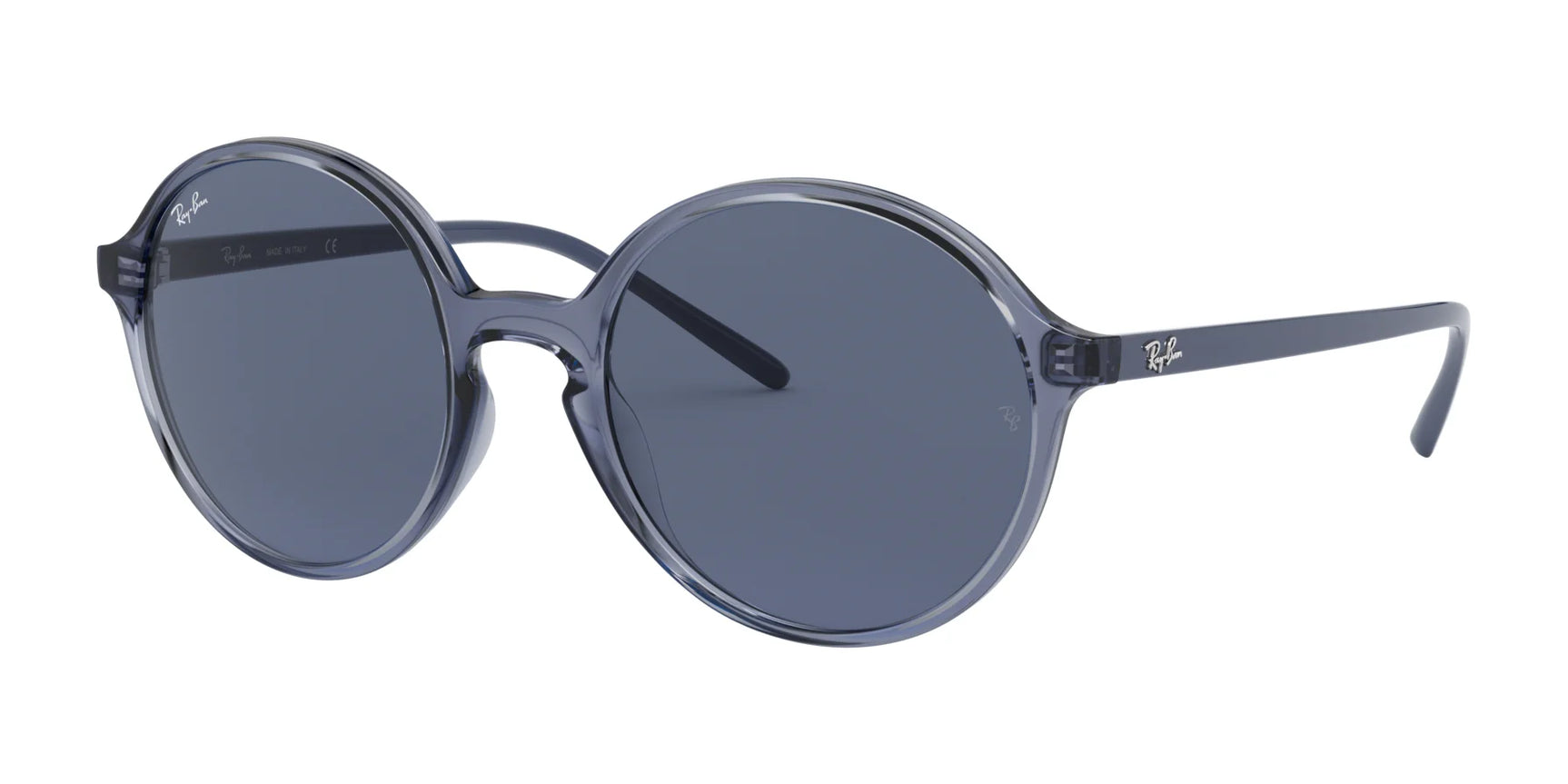 Ray-Ban RB4304 Sunglasses Transparent Grey / Dark Blue Ray-Ban RB4304 Sunglasses Transparent Grey / Dark Blue