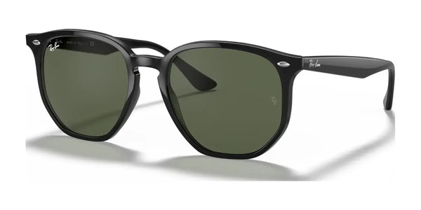 Ray-Ban RB4306 Sunglasses | Size 54 / Black №601/71 / Dark Green (3N 12.9%)