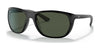 Ray-Ban RB4307 Sunglasses / Black №601/71 / Green Classic (3N 12.9%)