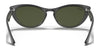 Ray-Ban NINA RB4314N Sunglasses | Size 54 / Black №601/31 / G-15 Green (3N 13.2%)