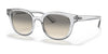 Ray-Ban RB4324 Sunglasses | Size 50 / Transparent №644732 / Light Grey (2N 33.3%)
