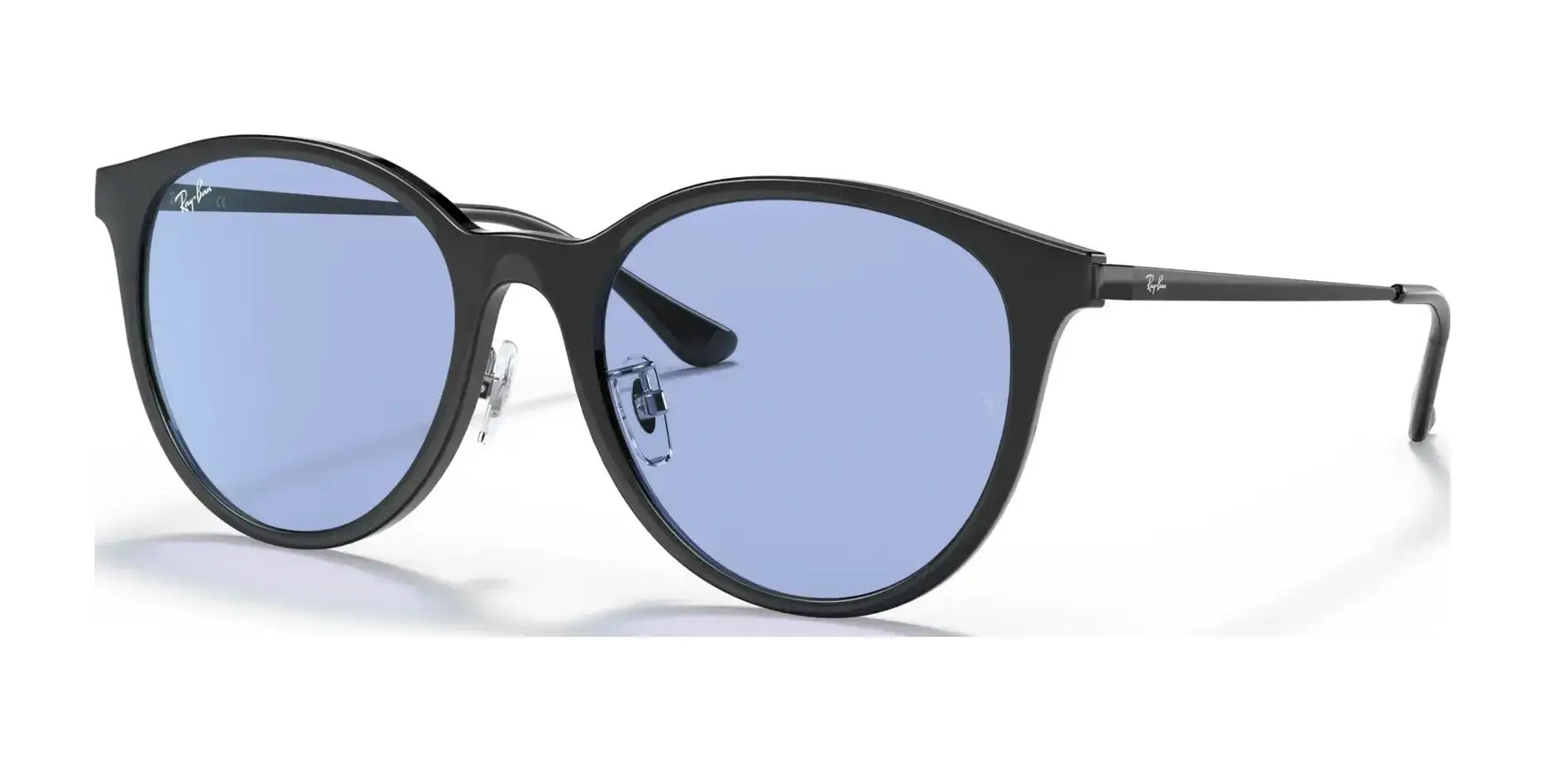 Ray-Ban RB4334D Sunglasses Black / Blue Classic Ray-Ban RB4334D Sunglasses Black / Blue Classic