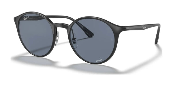 Ray-Ban RB4336CH Sunglasses | Size 50 / Black №601/BA / Blue (Polarized) (2P 25.8%)