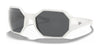 Ray-Ban RB4337 Sunglasses | Size 59 / White №649187 / Dark Grey (3N 9.3%)