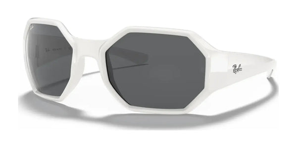 Ray-Ban RB4337 Sunglasses | Size 59 / White №649187 / Dark Grey (3N 9.3%)