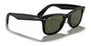 Ray-Ban WAYFARER RB4340 Sunglasses | Size 50 / Black №601 / G-15 Green (3N 13.2%)