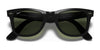 Ray-Ban WAYFARER RB4340 Sunglasses | Size 50 / Black №601 / G-15 Green (3N 13.2%)