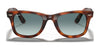 Ray-Ban WAYFARER RB4340 Sunglasses | Size 50 / Black №601 / G-15 Green (3N 13.2%)