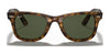 Ray-Ban WAYFARER RB4340 Sunglasses | Size 50 / Black №601 / G-15 Green (3N 13.2%)