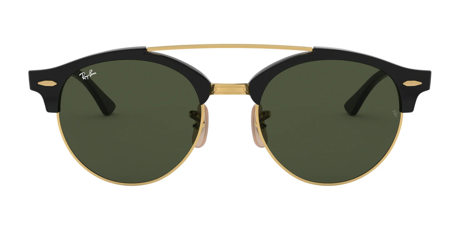 Ray-Ban CLUBROUND DOUBLEBRIDGE RB4346 Sunglasses | Size 51 Ray-Ban CLUBROUND DOUBLEBRIDGE RB4346 Sunglasses | Size 51