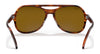 Ray-Ban POWDERHORN RB4357 Sunglasses | Size 58 / Striped Havana №954/33 / B-15 Brown (3N 14.6%)